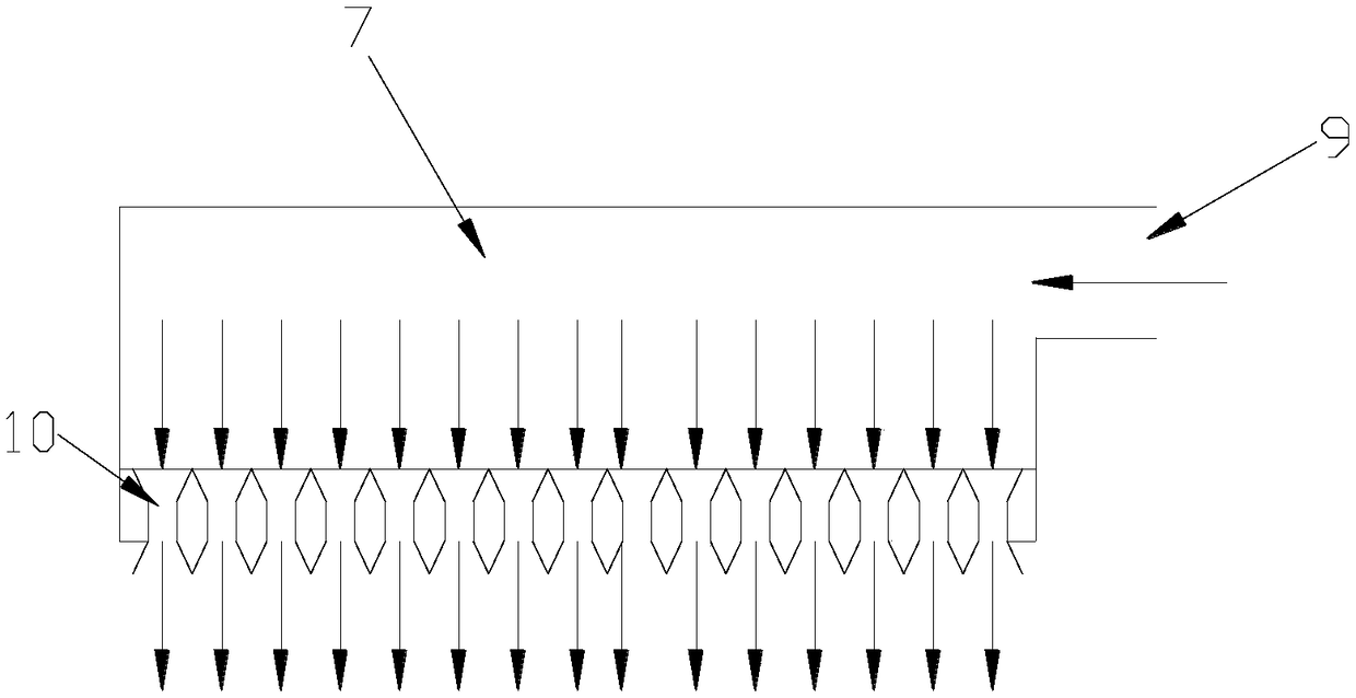 Dyeing tank condensed water energy-saving recovery device