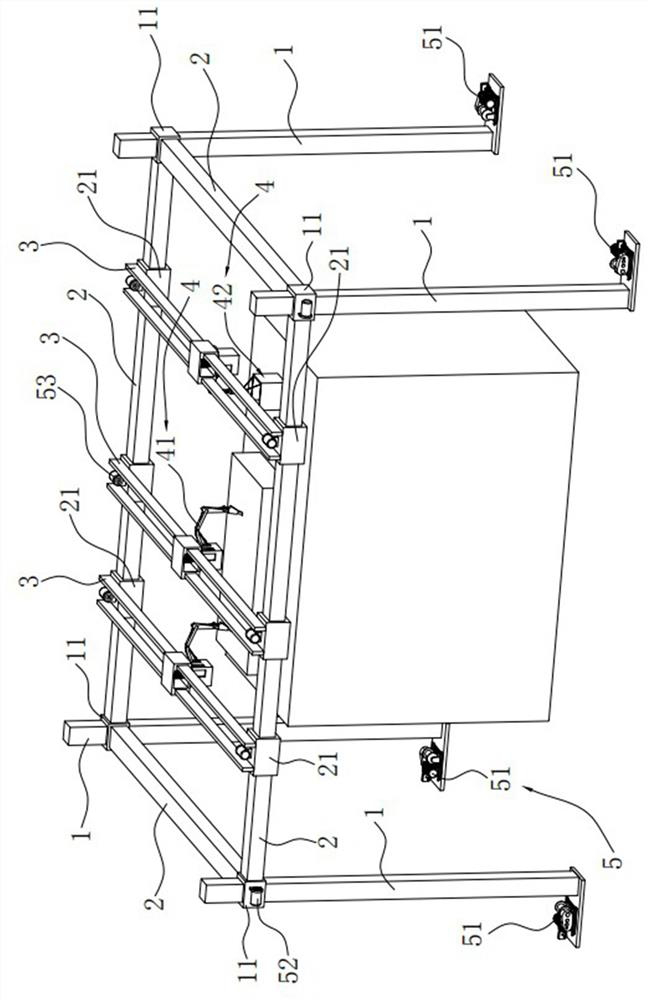 Mechanical dismantling device and dismantling method for high-rise building