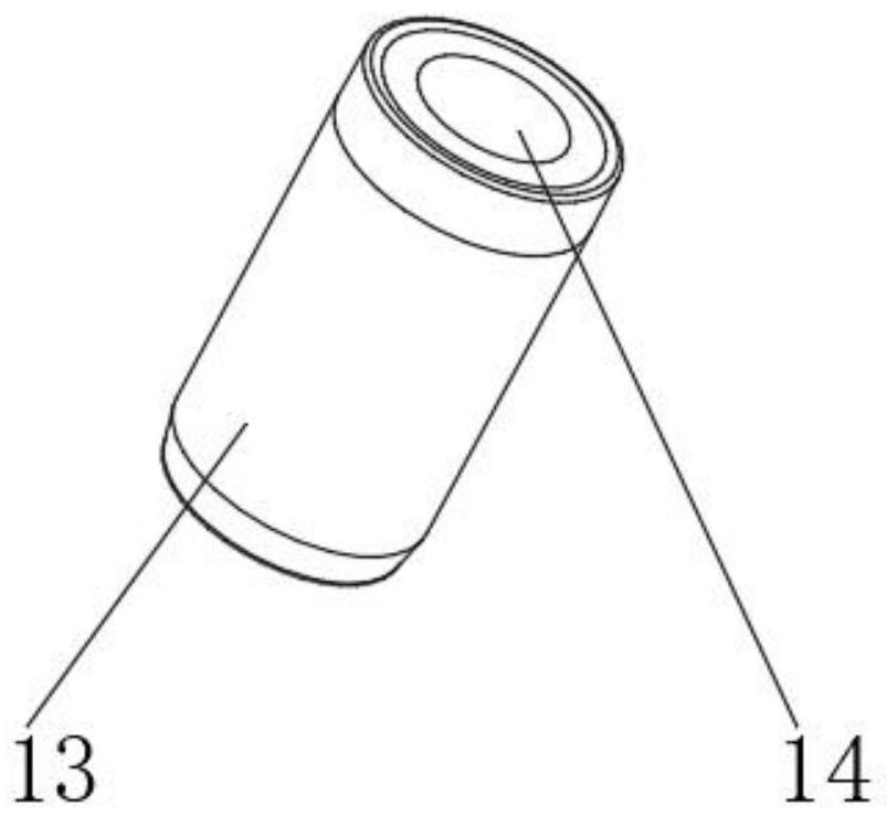 Large sleeve forming die and combined extrusion forming process thereof