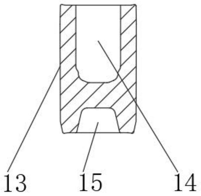 Large sleeve forming die and combined extrusion forming process thereof