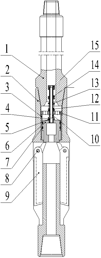 Novel deepwater large-diameter hydraulic cutting knife and efficient blade device