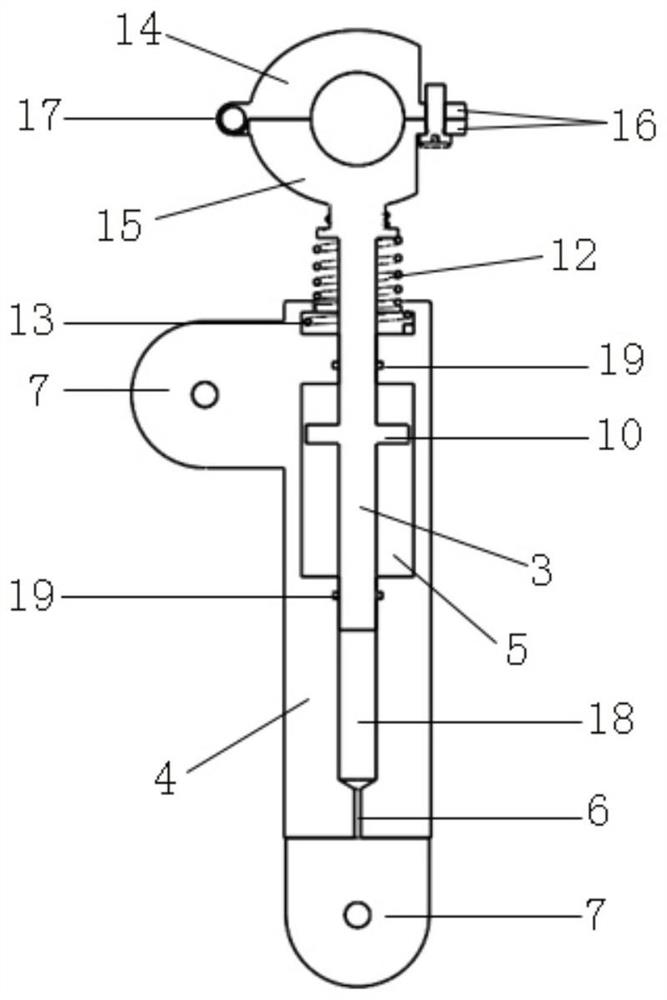 Self-adaptive damping spacer