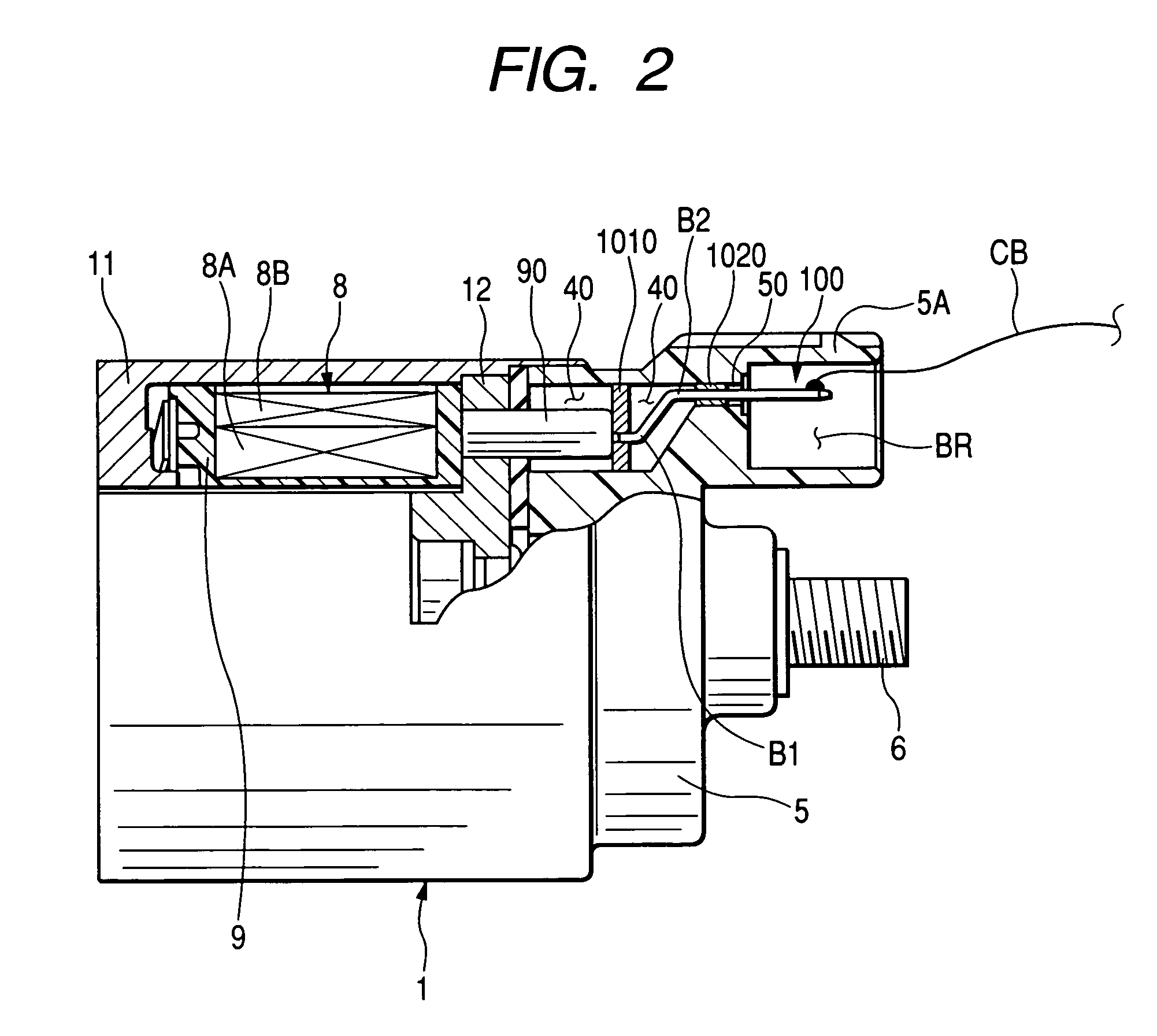 Electromagnetic switch for starter