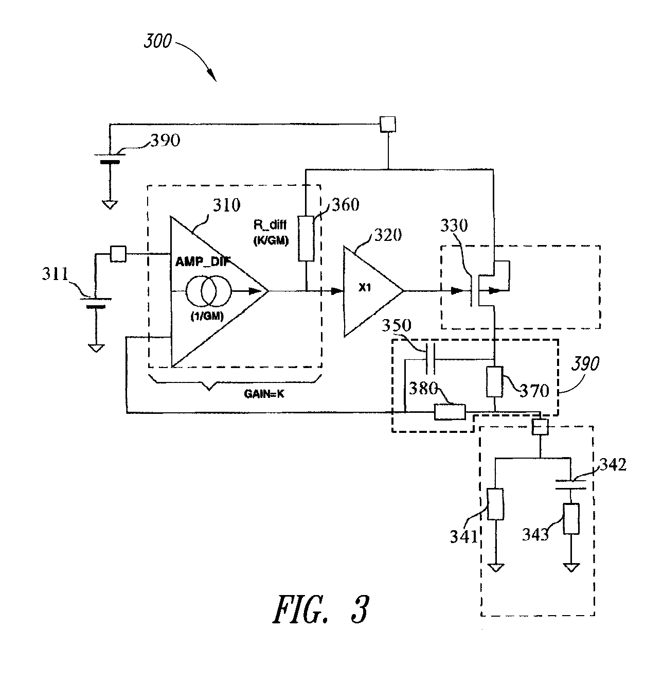 Series voltage regulator with low dropout voltage