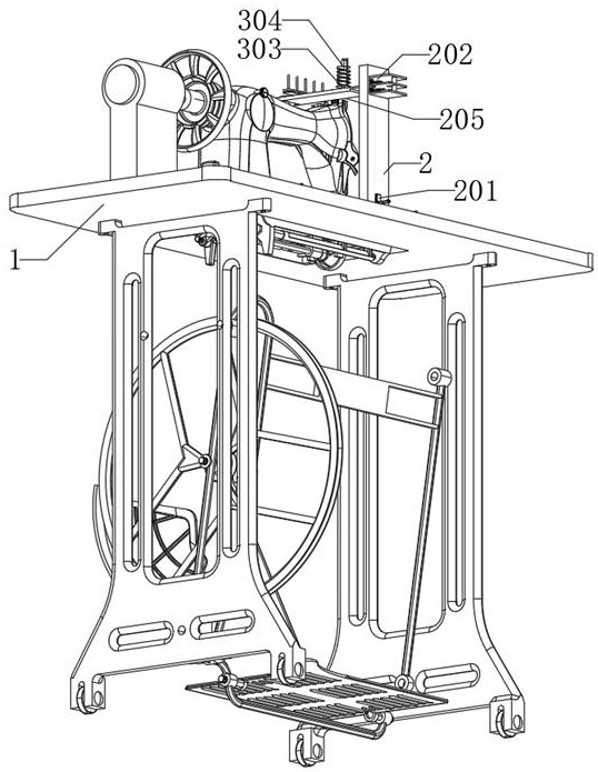 An automatic sewing machine based on anti-broken thread for cloth textiles