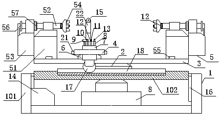 Destructive camshaft structural strength comprehensive detection system and use method