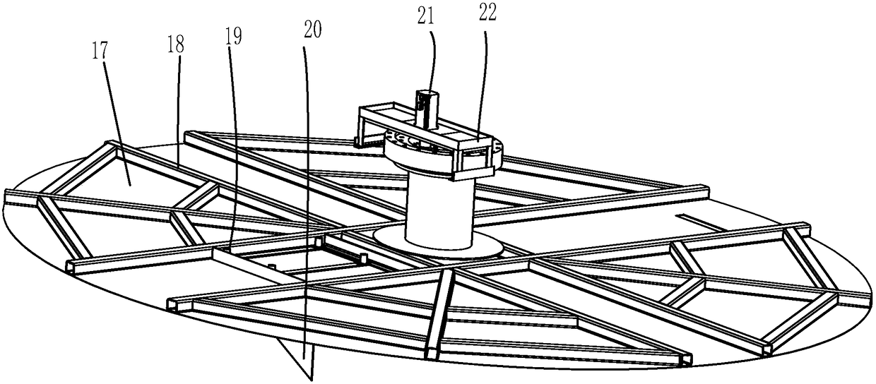 A high temperature resistant slag removal device