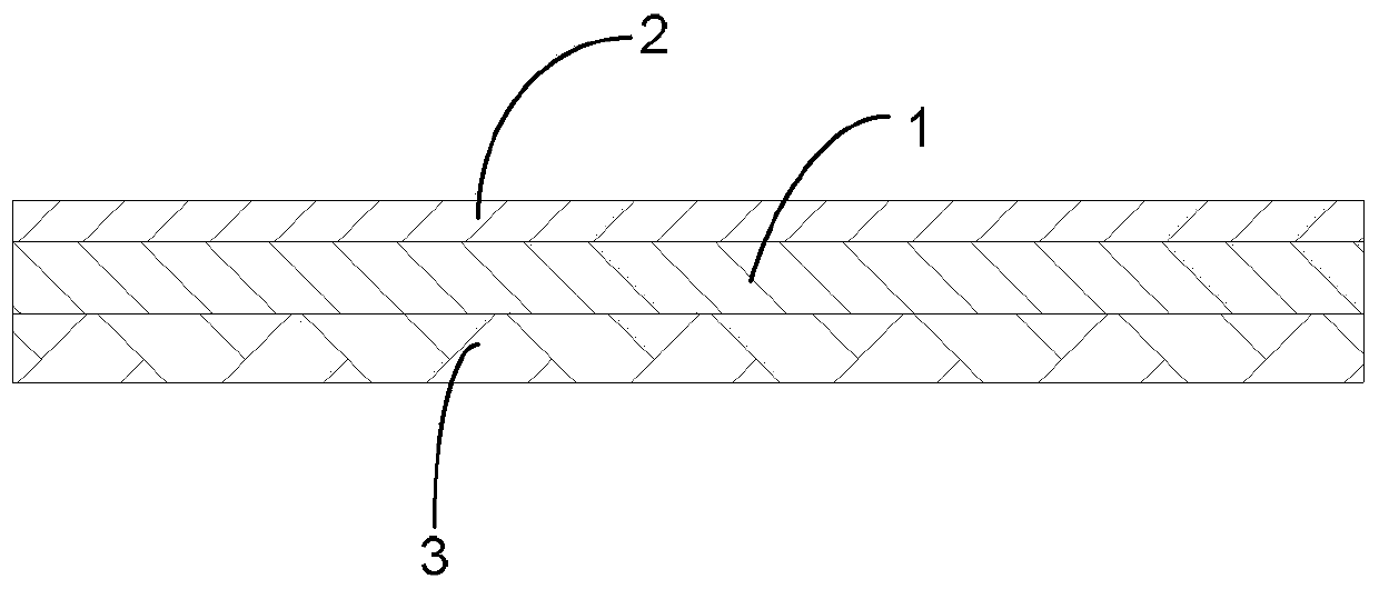 Pre-coating film and preparation method thereof