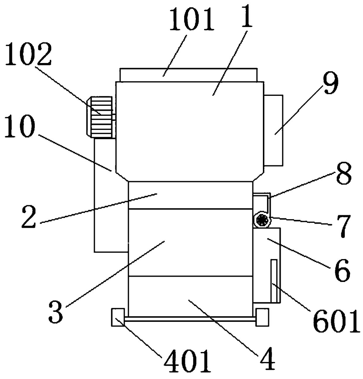 Anti-leakage document crushing equipment