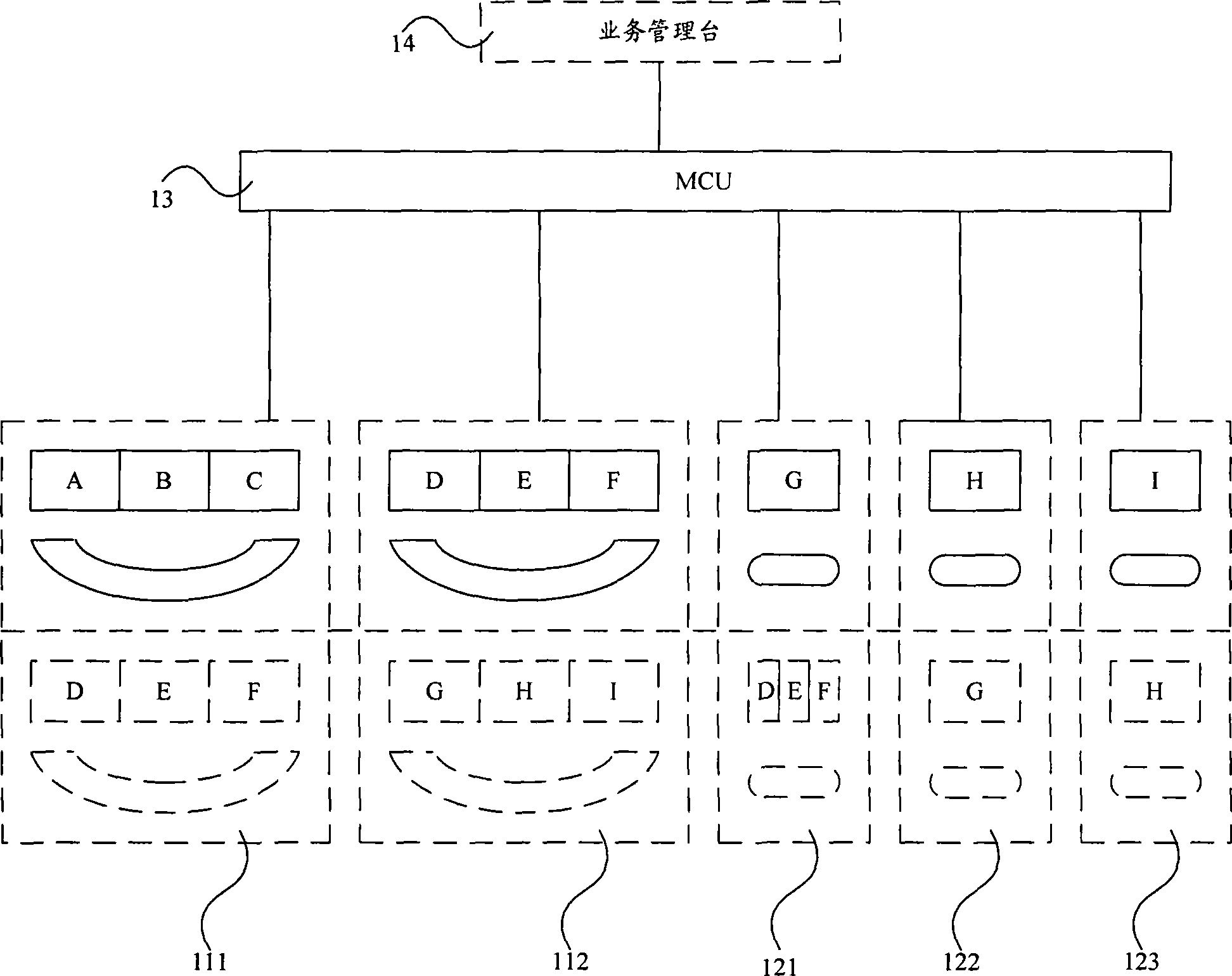 Video and audio processing method, multi-point control unit and video conference system