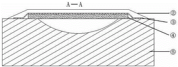 Thermal forming method for rigid foam core material