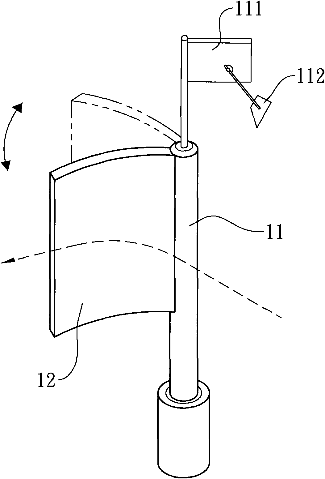 Wind-guiding device for vertical spindled windmill generator