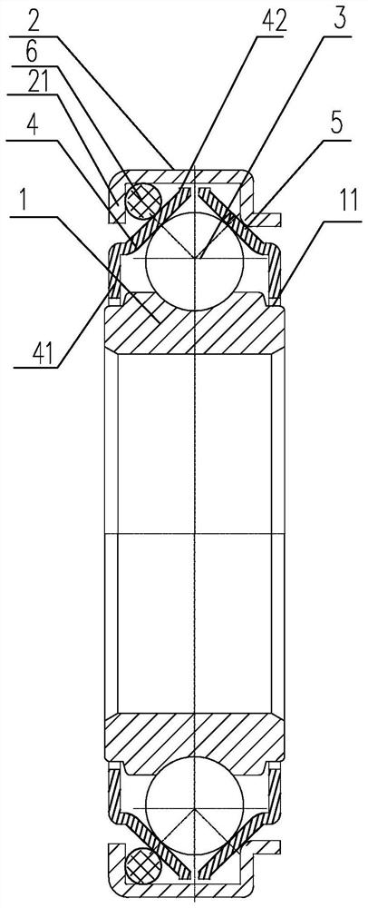 Conductive semi-rigid bearing