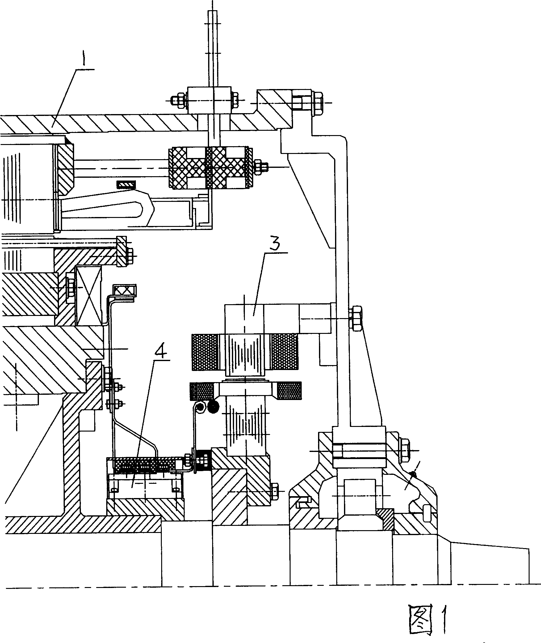 Brushless synchronization dynamotor