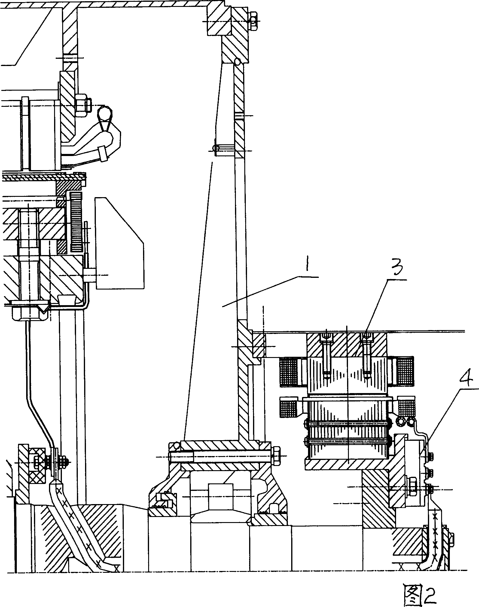 Brushless synchronization dynamotor