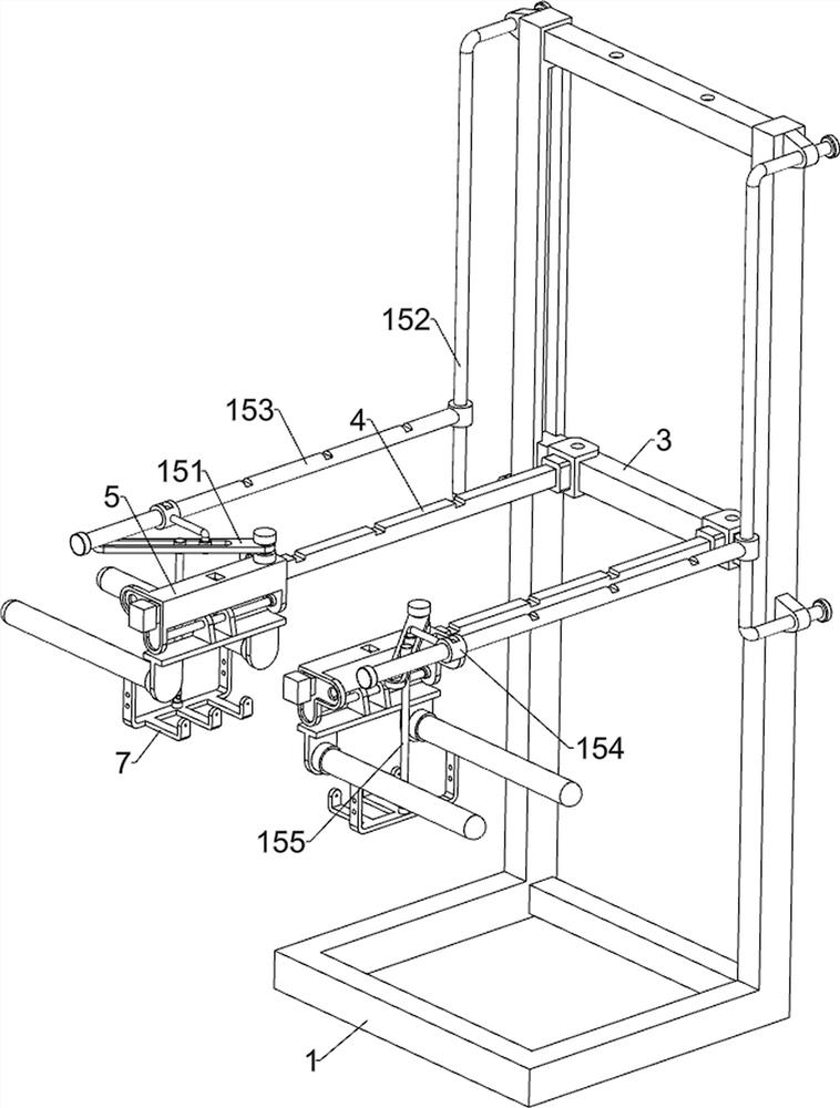 Surgical incision opening device for hepatobiliary surgery department