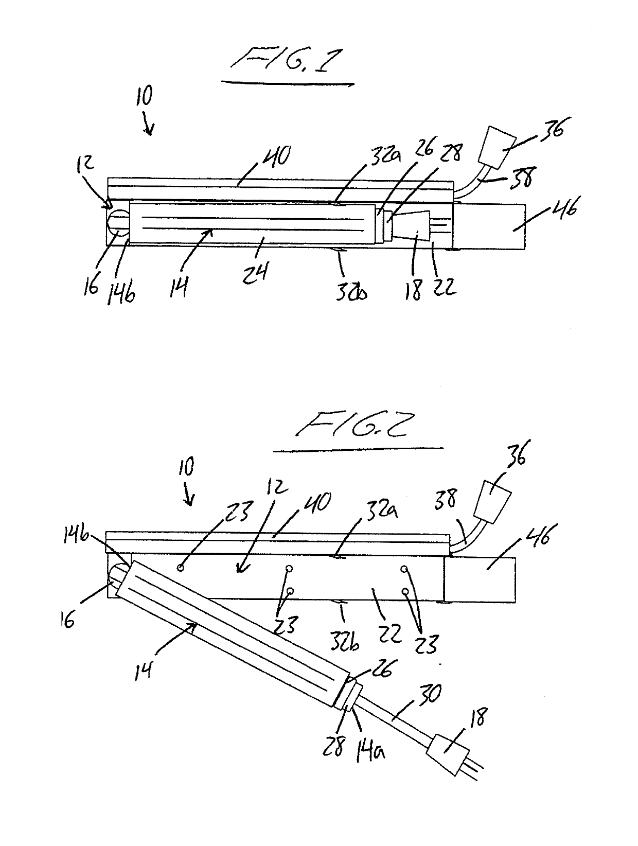 Vehicle-Mounted Block Heater Cord Extender with Extendable Arm and Wireless Warning Unit