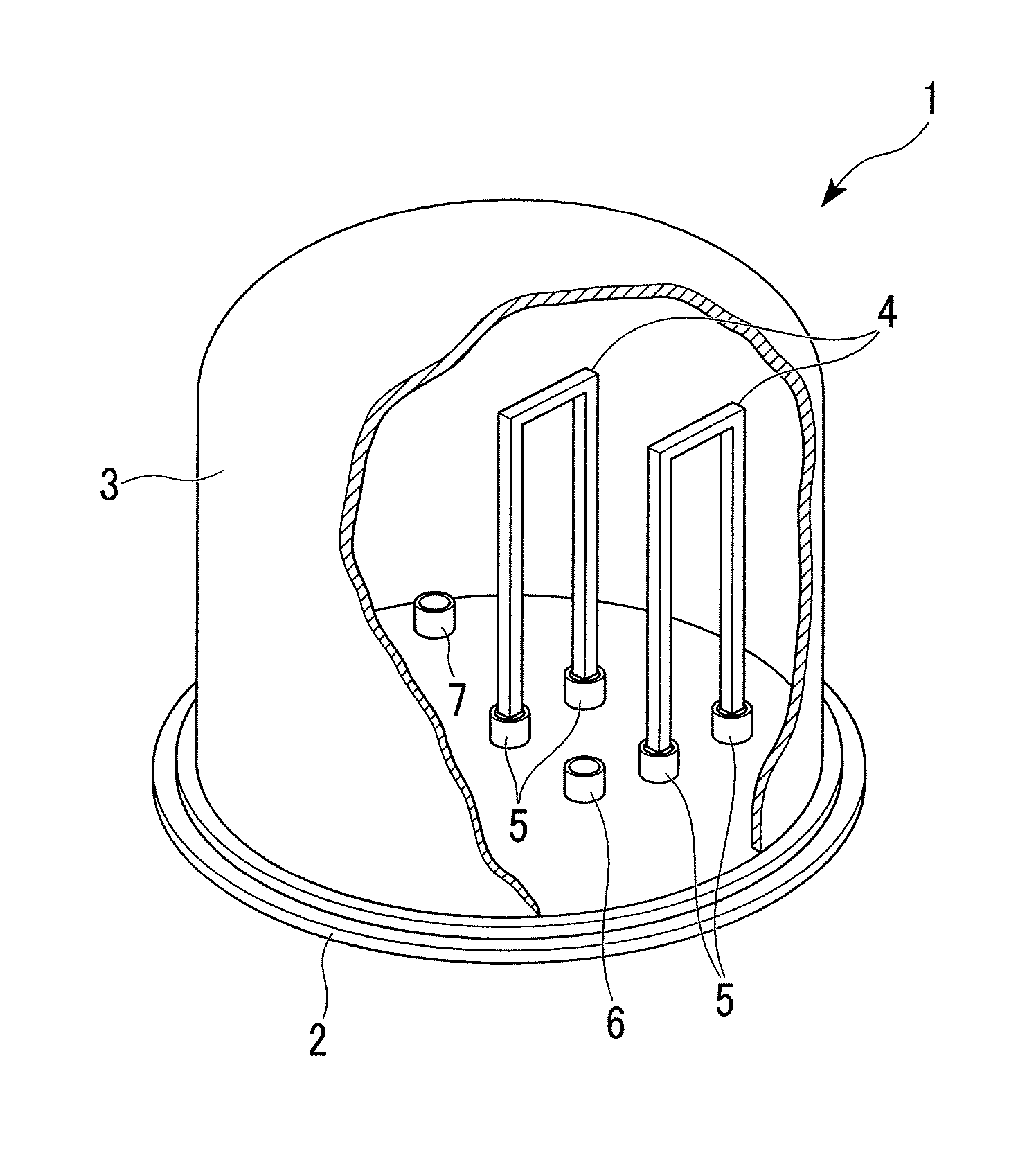 Polycrystalline silicon reactor