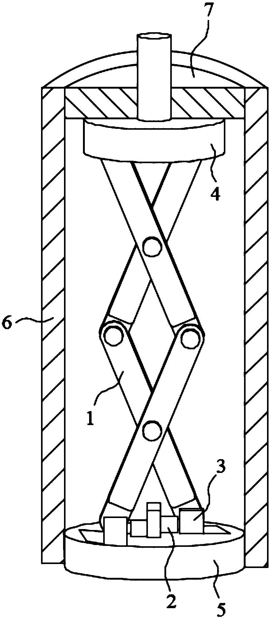 Large stroke actuator based on electromagnetic drive