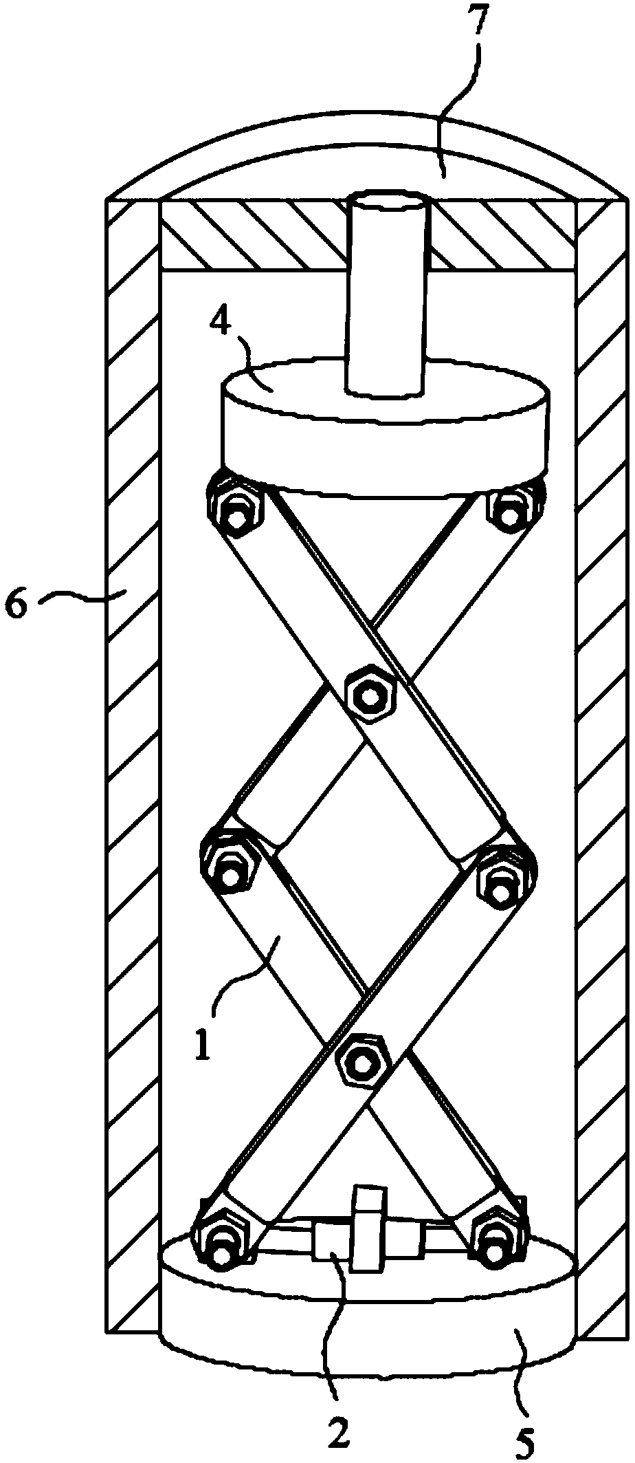 Large stroke actuator based on electromagnetic drive