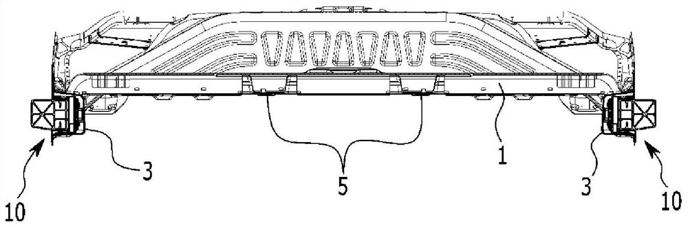 Reinforcement unit for side members of electric vehicles