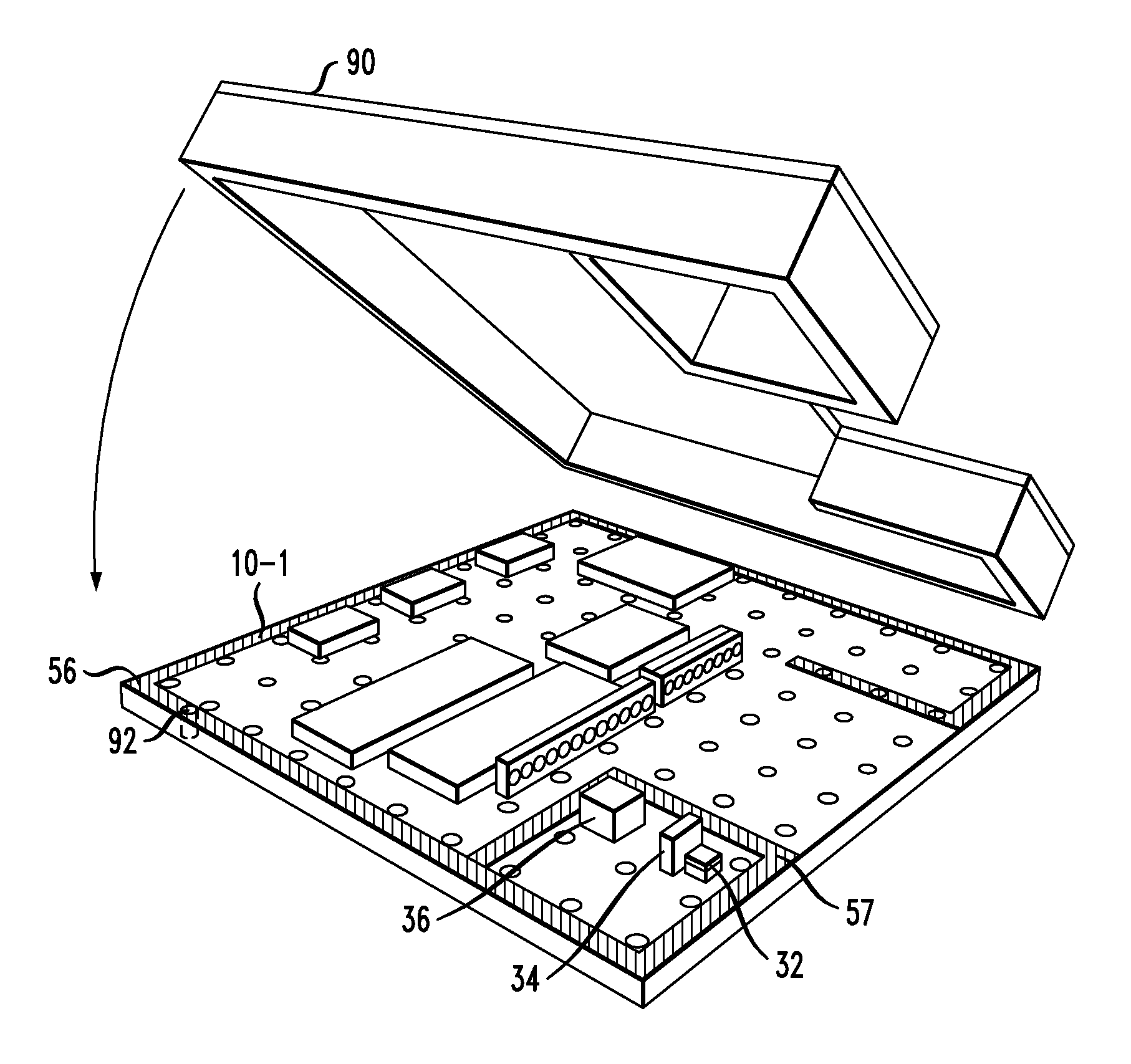 Wafer Scale Packaging Platform For Transceivers