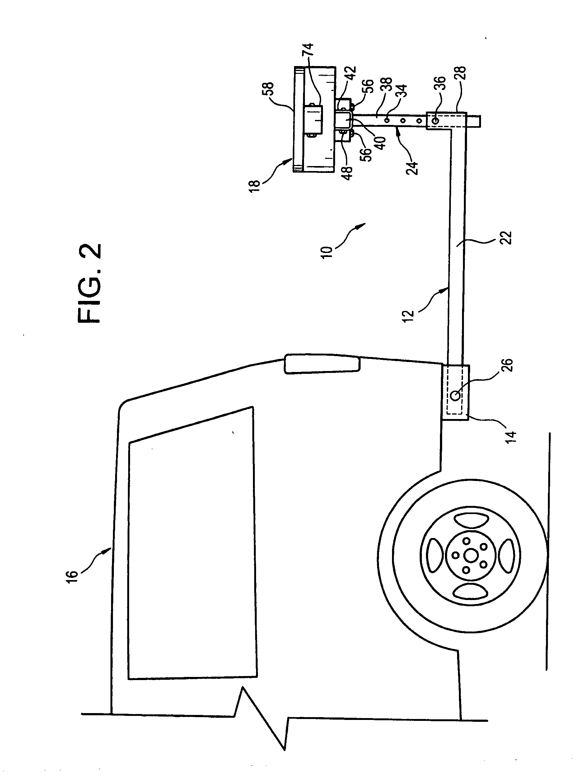 Trailer hitch-mounted table