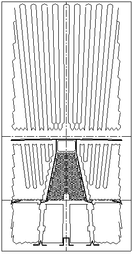 Steam turbine condenser exhaust pipe