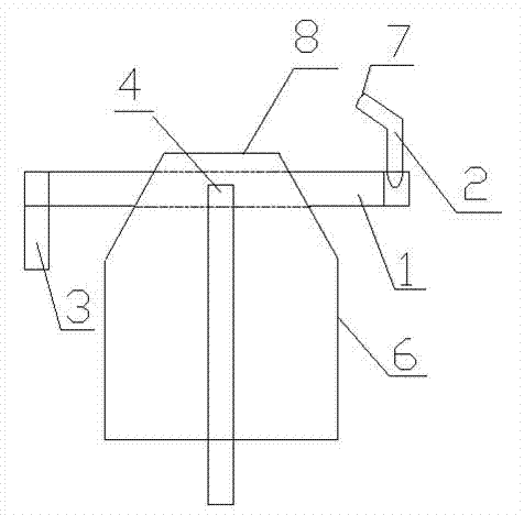 Furnace self-preheating oxygen-enriched burner with temperature-gathering type oxygen-enriched nozzle