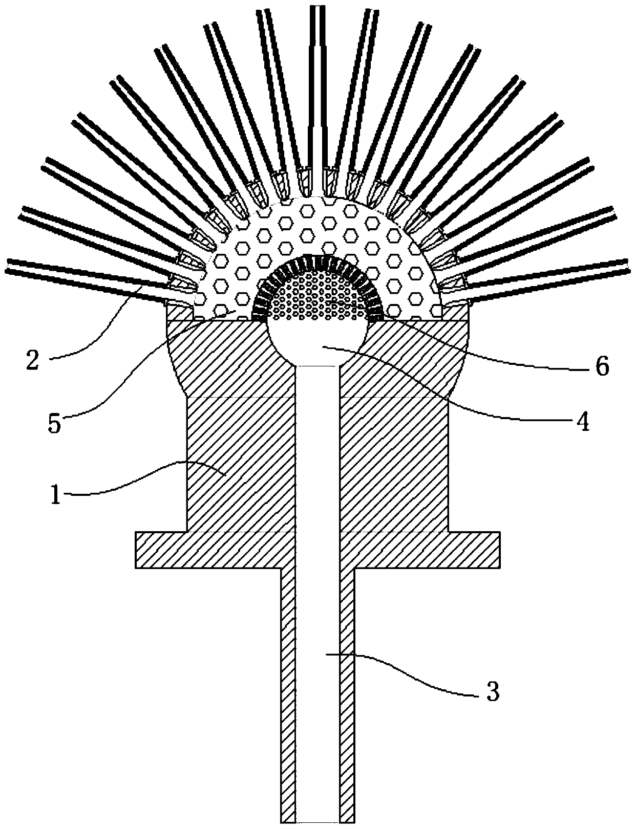 Polymer spinneret needle for electrospun nanofibers