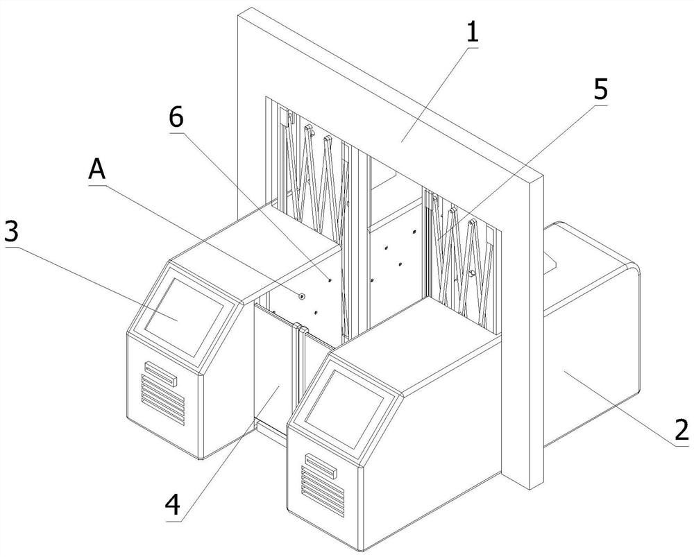 Weak-current access control device for security and protection based on Internet of Things