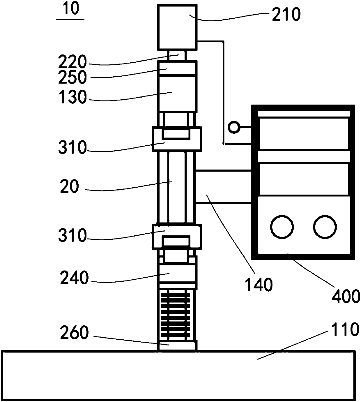 Mechanism and method for measuring resilience of knitted fabric piece