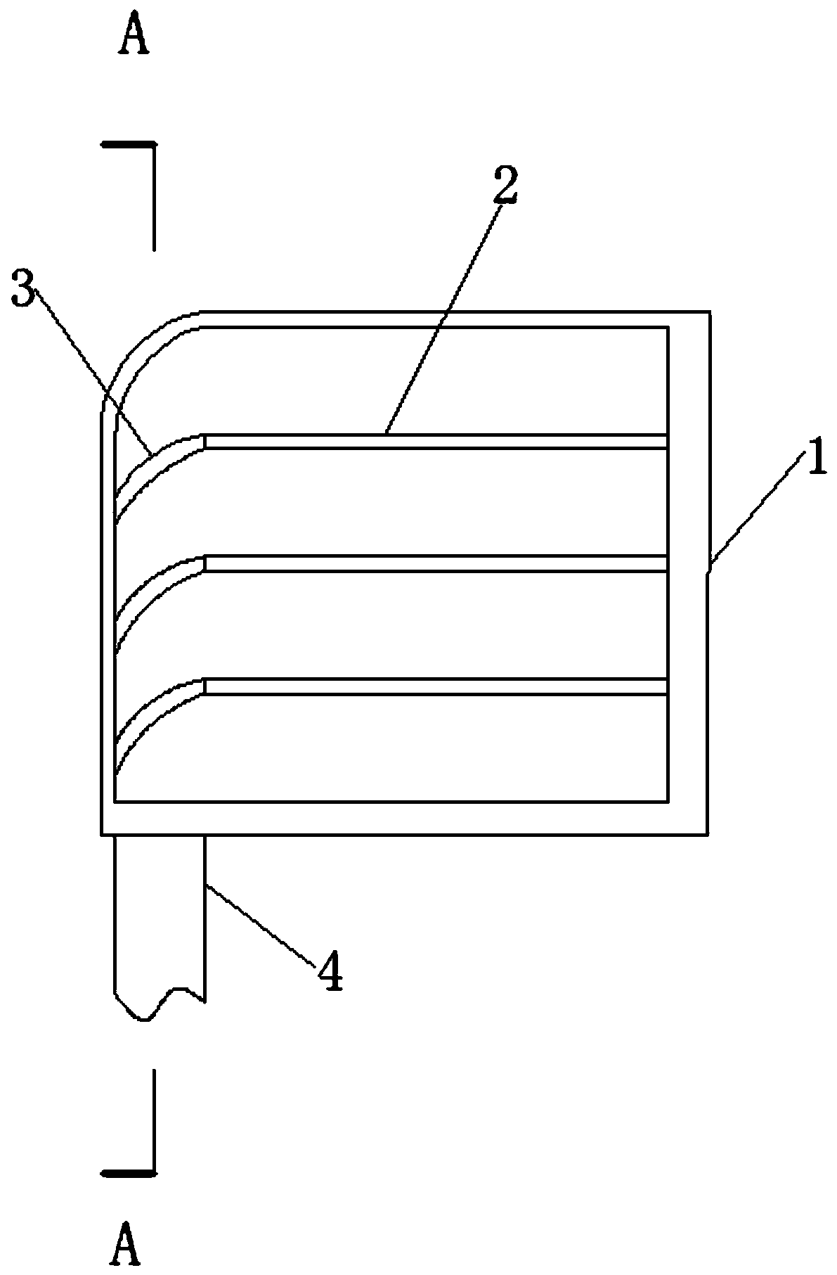 Plastic stacking plate