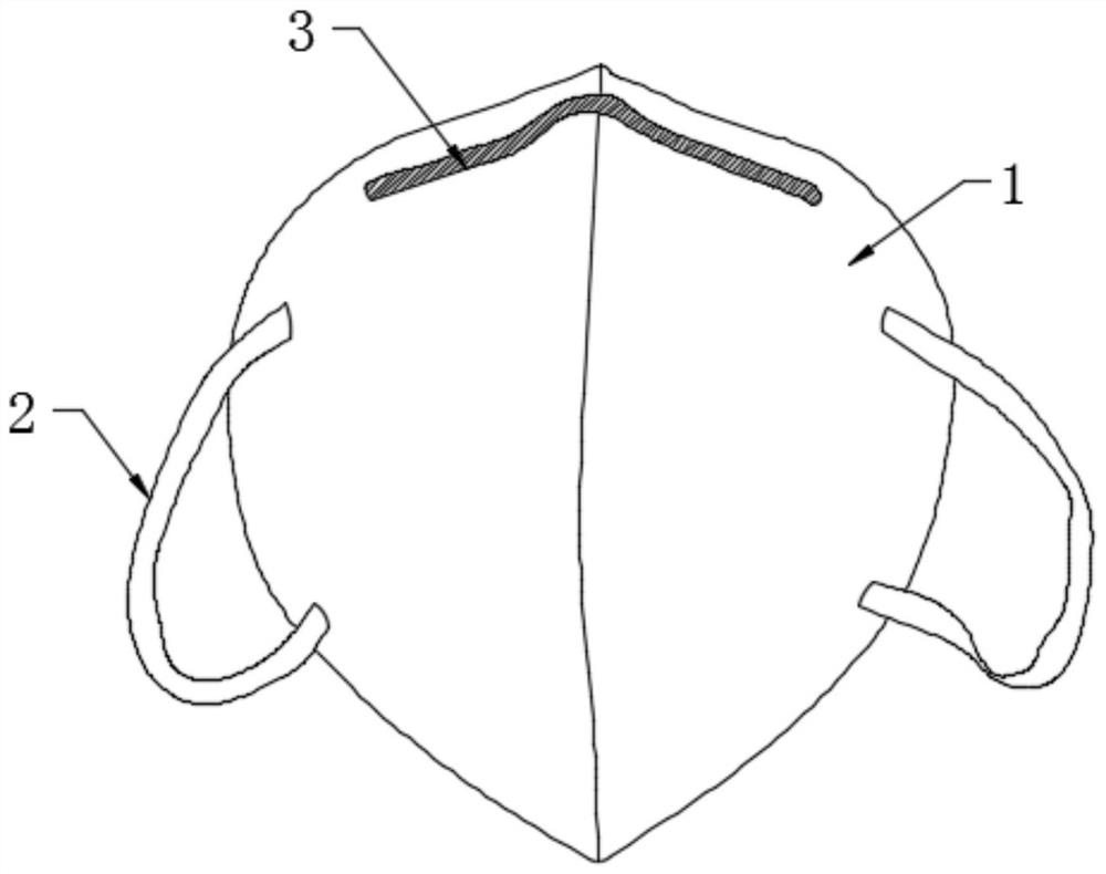 Traditional Chinese medicine mask for bacteriostasis and antibiosis