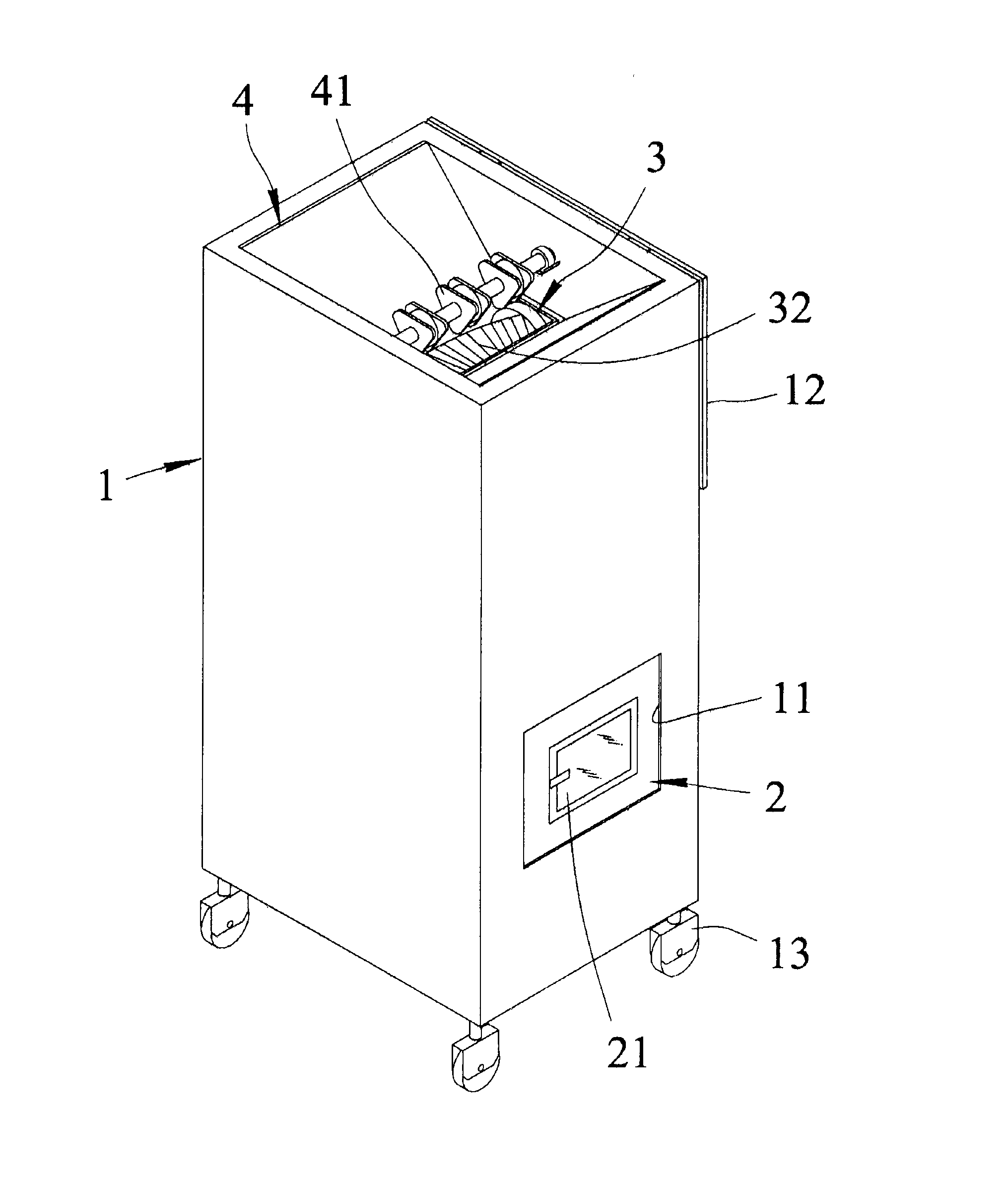 Kitchen disposer and method for processing kitchen wastes