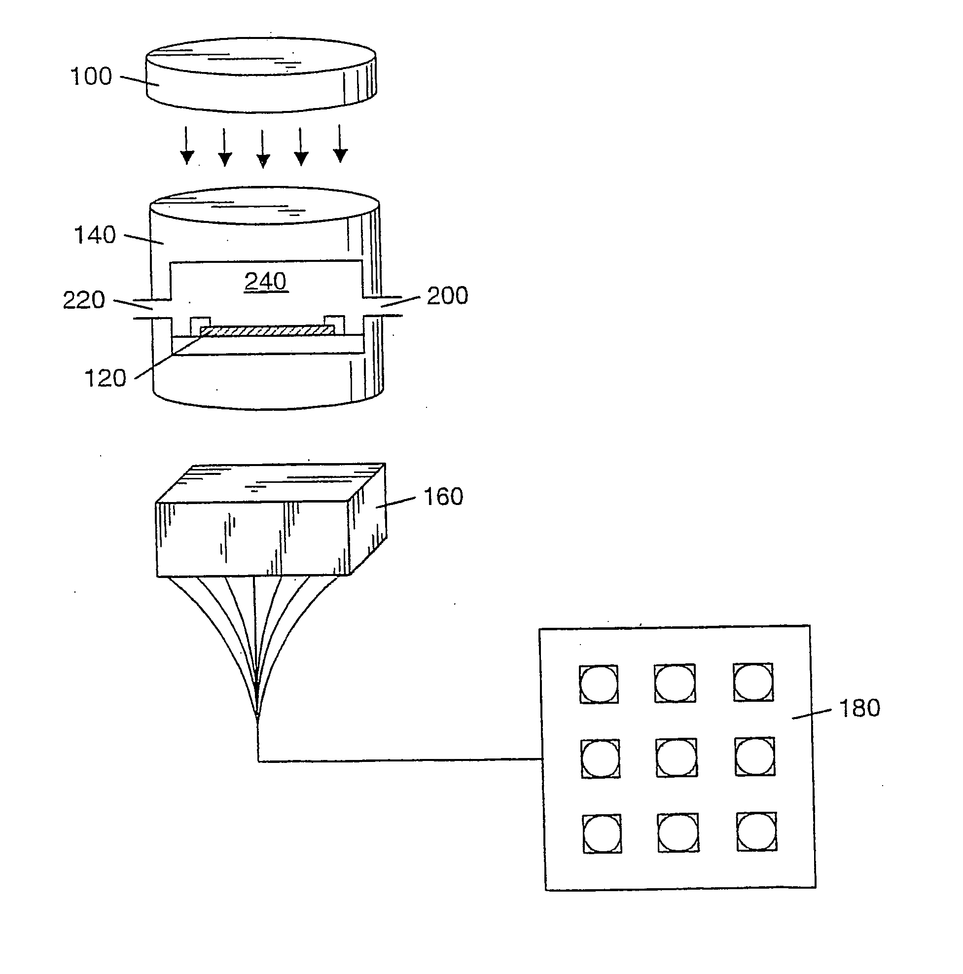 Multi-shell microspheres with integrated chomatographic and detection layers for use in array sensors