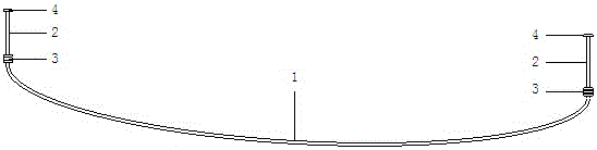 Liquid pre-injection communicating pipe device for hydrostatic leveling instrument, and liquid injection method and measurement method of liquid pre-injection communicating pipe device