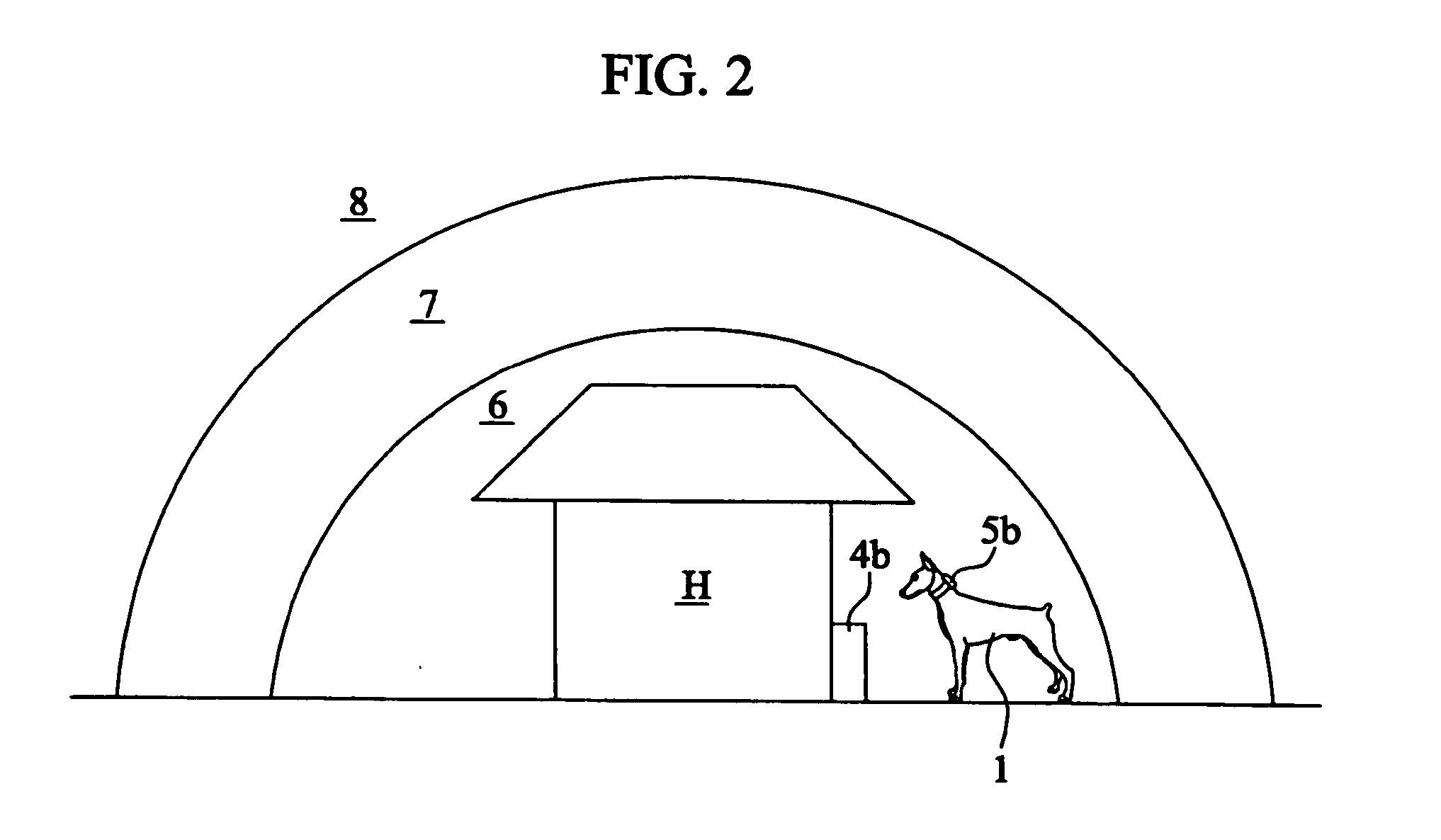 Electronic fence system and controlling method thereof