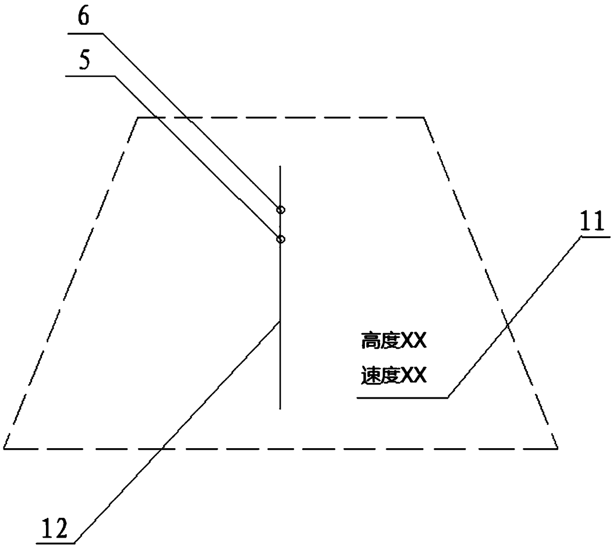 Guidance landing system for aircraft horizontal trajectory ship landing mode, and method thereof