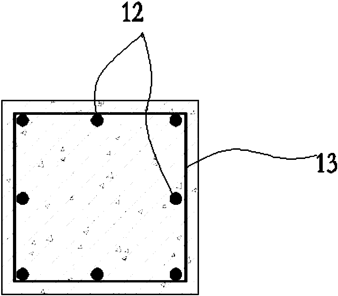 Prefabricated highway intercepting ditch and manufacturing method thereof