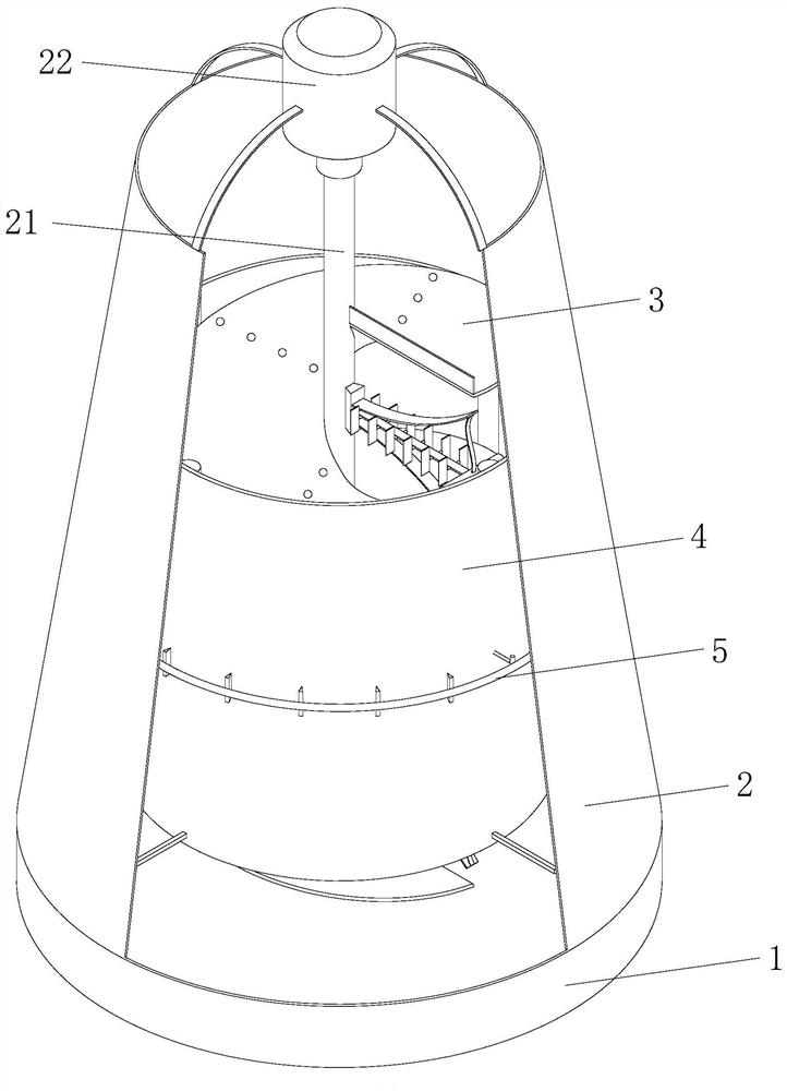 A high-efficiency drying equipment for plastic granules