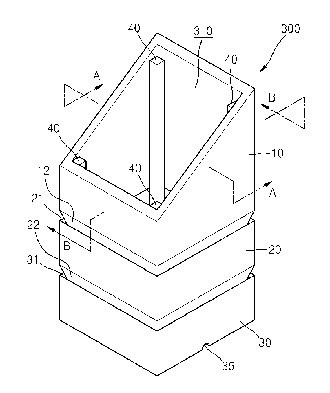 Vegetation box and gardening method using the same