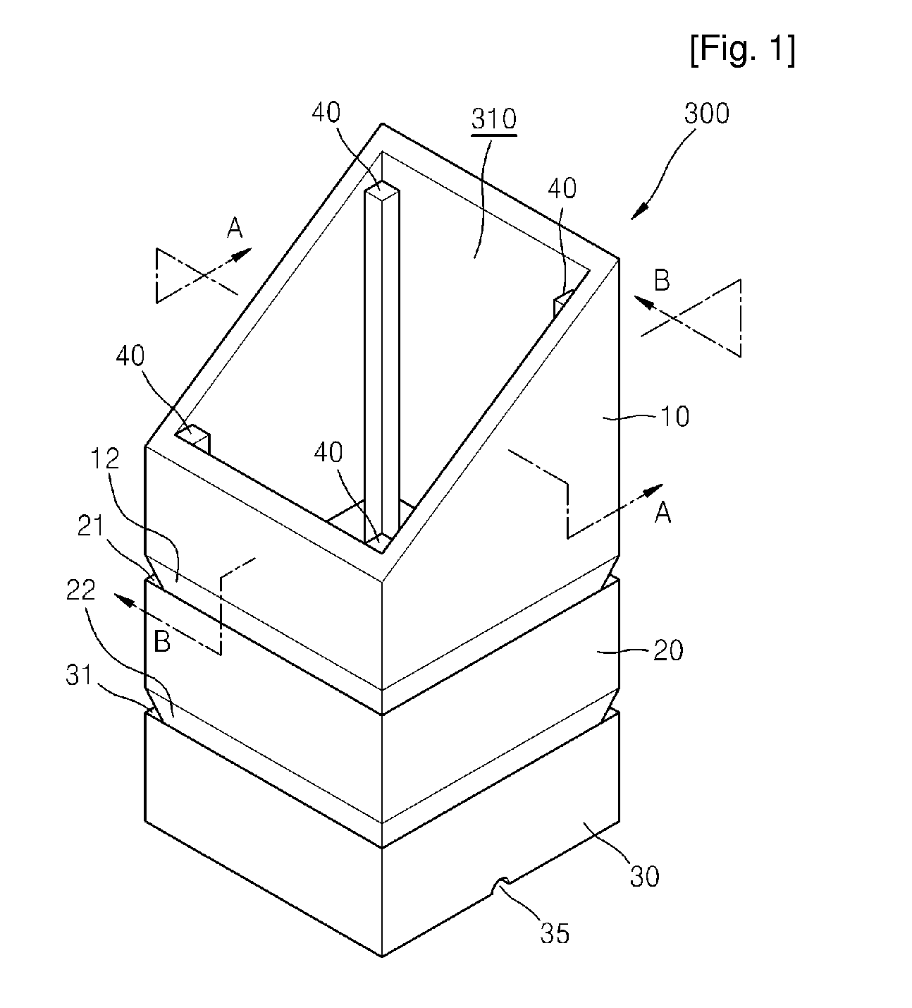 Vegetation box and gardening method using the same