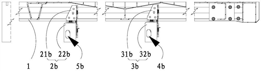 Frame with collapsible spare wheel carrier swingarm bracket