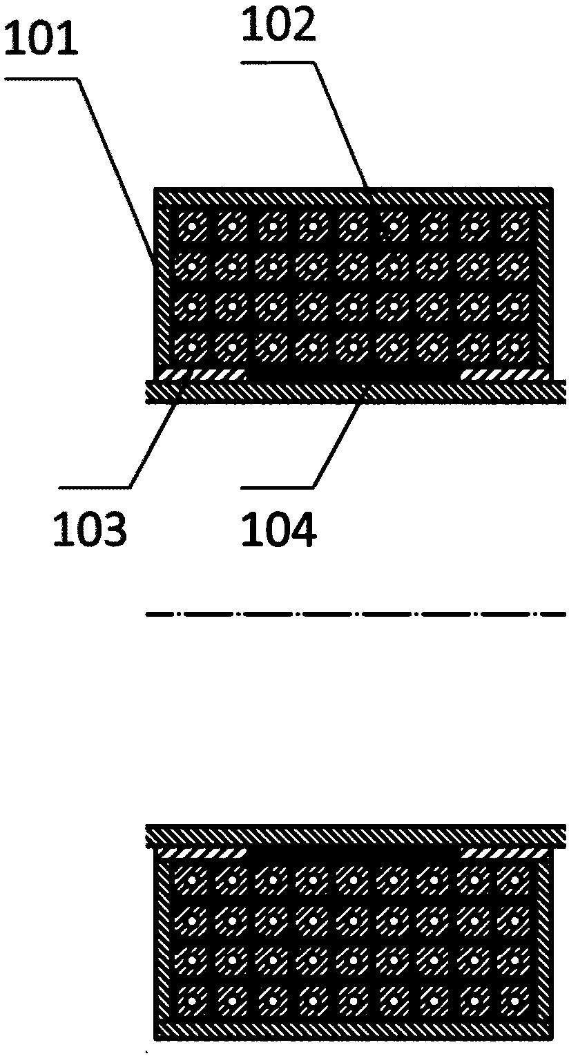 Rear-mounted magnetic-mirror field high-current ion acceleration system