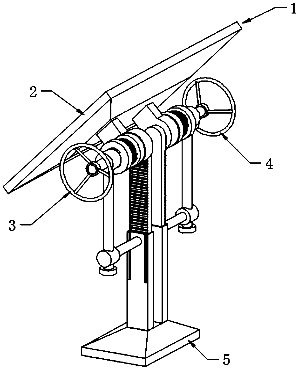 Display regulation control structure