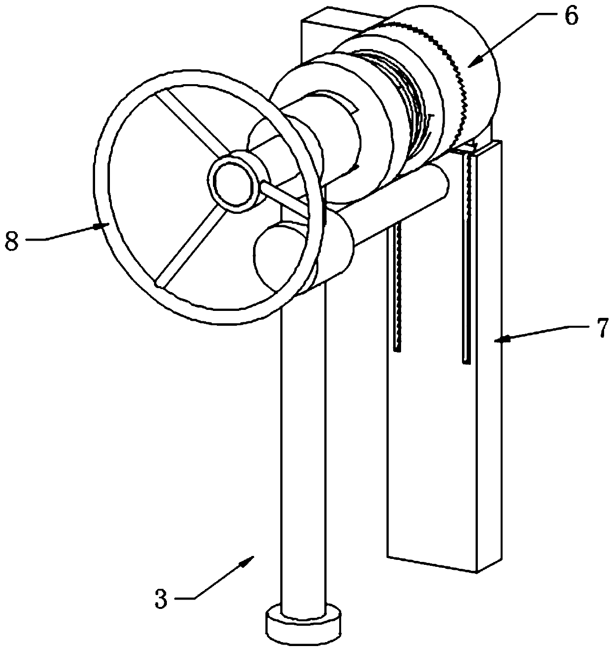 Display regulation control structure