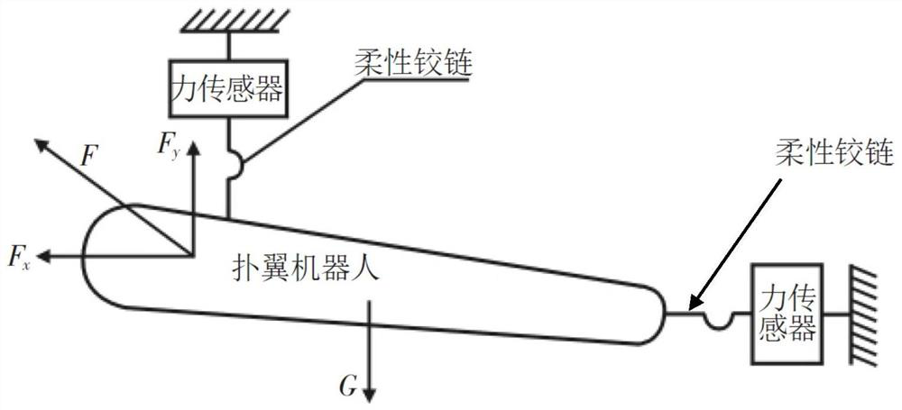 A three-degree-of-freedom flapping motion test platform