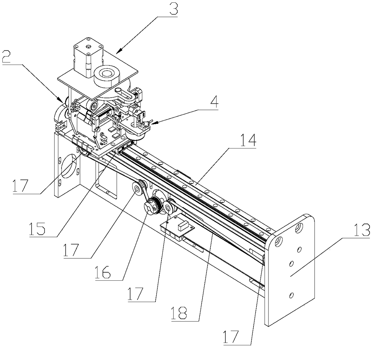 Large-capacity card storage equipment