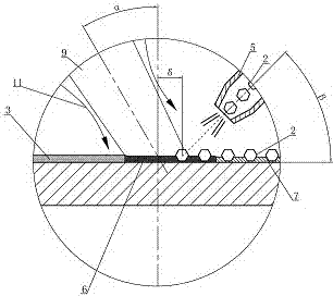 Method of laser brazing tool of monolayer diamond